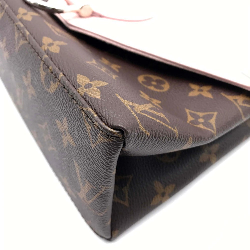 LOUIS VUITTON Shoulder Bag M44033 Monogram Canvas, Epi Leather pink Monogram epi San Michele