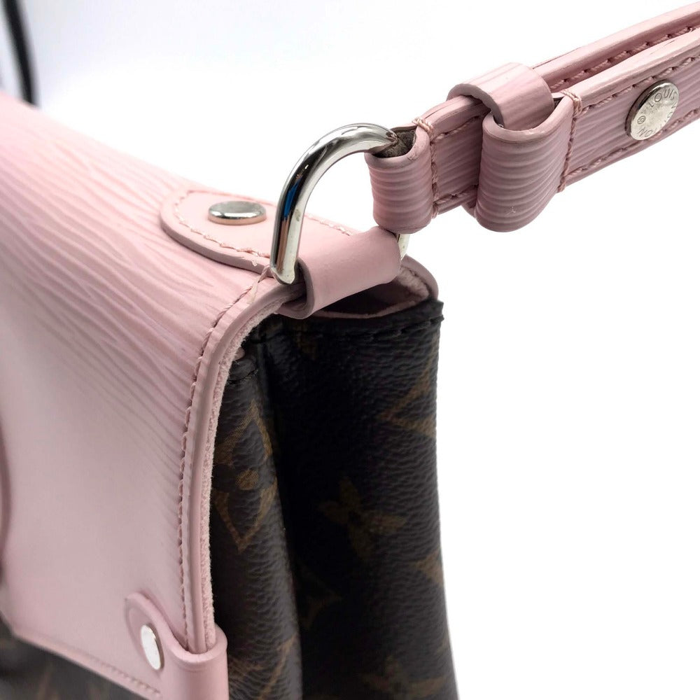 LOUIS VUITTON Shoulder Bag M44033 Monogram Canvas, Epi Leather pink Monogram epi San Michele