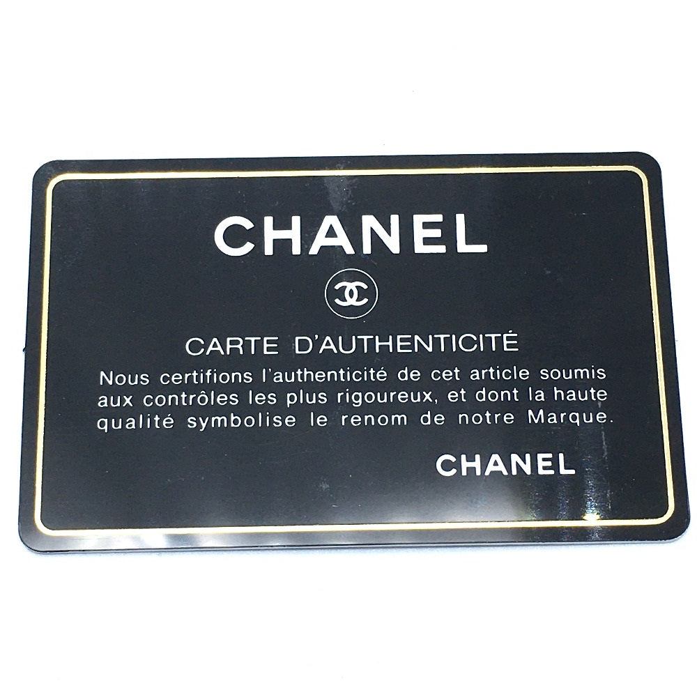 CHANEL Long Wallet Purse Tweed, Leather Pink type Cruise line Deauville Women Used Authentic