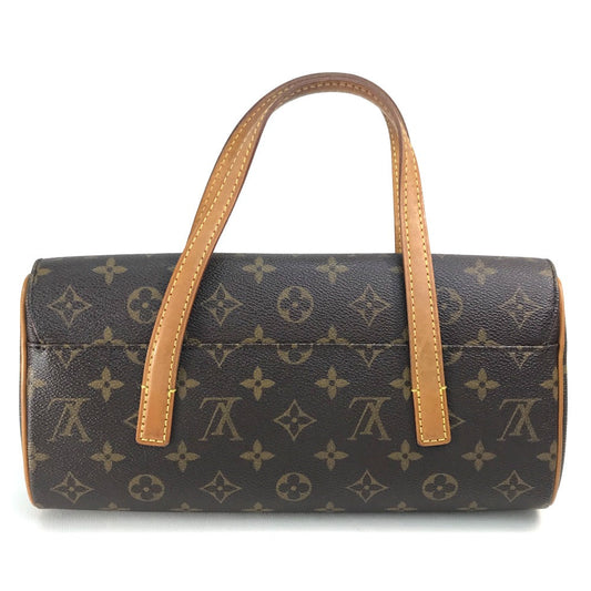 LOUIS VUITTON Handbag M51902 Monogram canvas Brown Monogram Sonatine Women Used Authentic