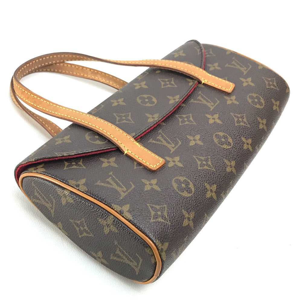 LOUIS VUITTON Handbag M51902 Monogram canvas Brown Monogram Sonatine Women Used Authentic
