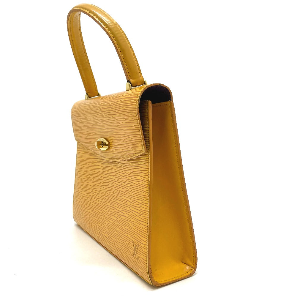 LOUIS VUITTON Handbag M52379 Epi Leather yellow Epi Malesherbes Women Used Authentic