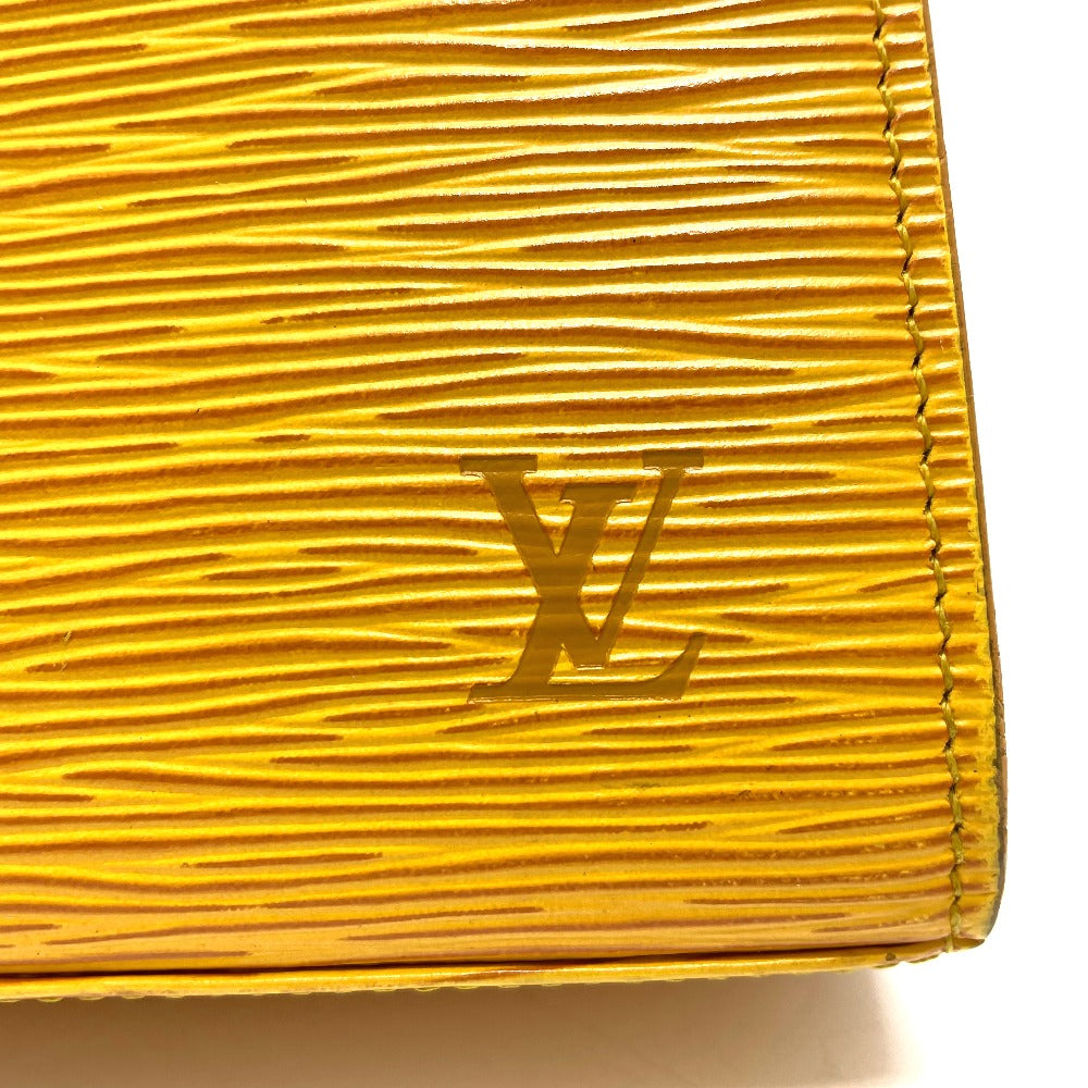LOUIS VUITTON Handbag M52379 Epi Leather yellow Epi Malesherbes Women Used Authentic