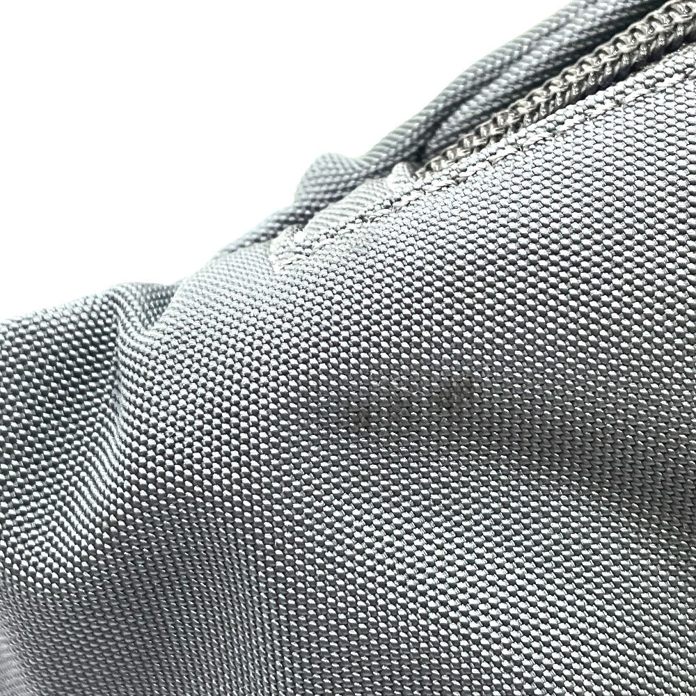 BALENCIAGA Waist bag 482389 Nylon Gray Waist pouch Explorer mens(Unisex) Used Authentic
