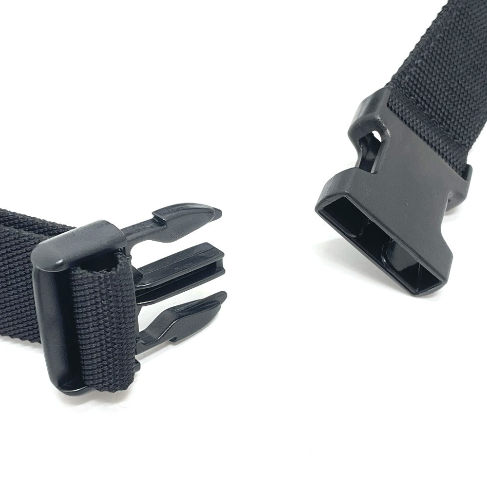 BALENCIAGA Waist bag 482389 Nylon Gray Waist pouch Explorer mens(Unisex) Used Authentic