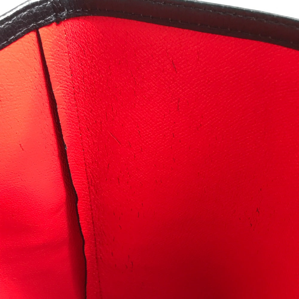 Christian Louboutin Tote Bag 1175113 leather Black x red Large Kabata unisex(Unisex) Used Authentic