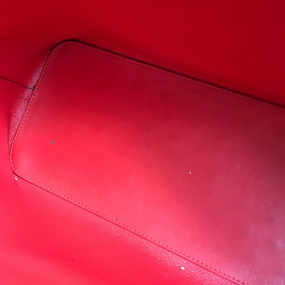 Christian Louboutin Tote Bag 1175113 leather Black x red Large Kabata unisex(Unisex) Used Authentic