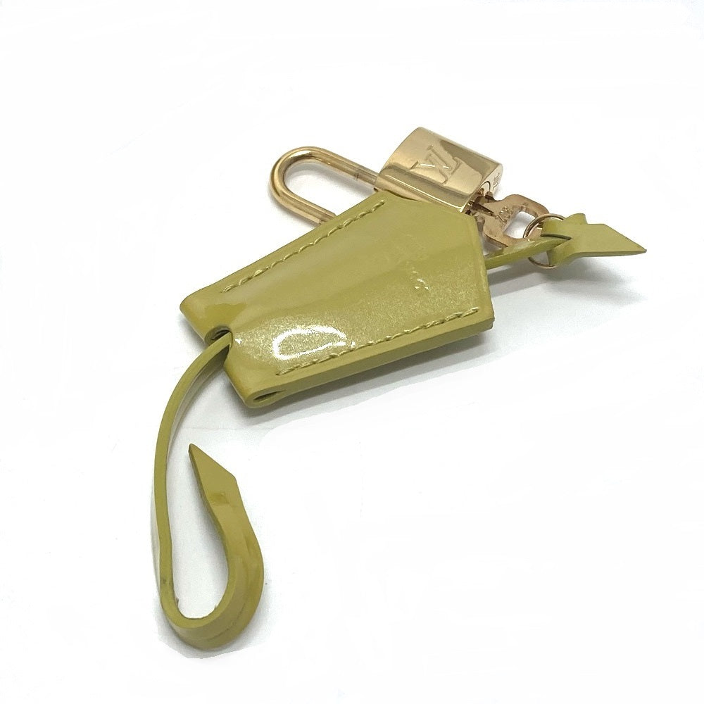 LOUIS VUITTON Handbag M91615 Monogram Vernis Yellow green type Monogram Vernis Alma PM Women Used Authentic