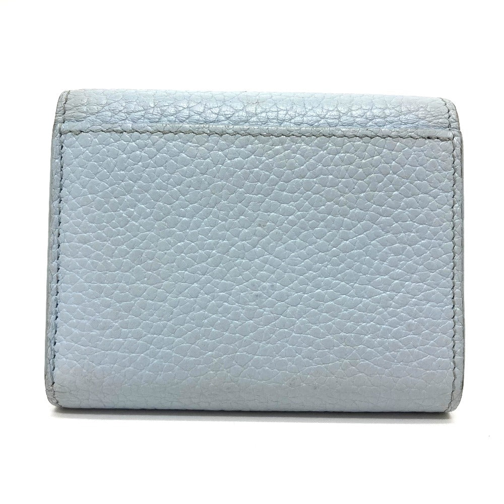 LOUIS VUITTON Trifold wallet M69061 Taurillon Clemence Leather Japan limited Portefeuille Capucines XS Women Used Authentic