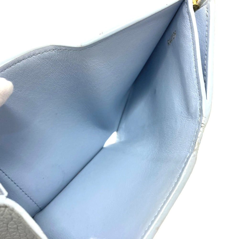 LOUIS VUITTON Trifold wallet M69061 Taurillon Clemence Leather Japan limited Portefeuille Capucines XS Women Used Authentic