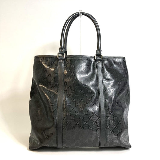 GUCCI Tote Bag 223668 GG implementation black GG implementation mens Used Authentic