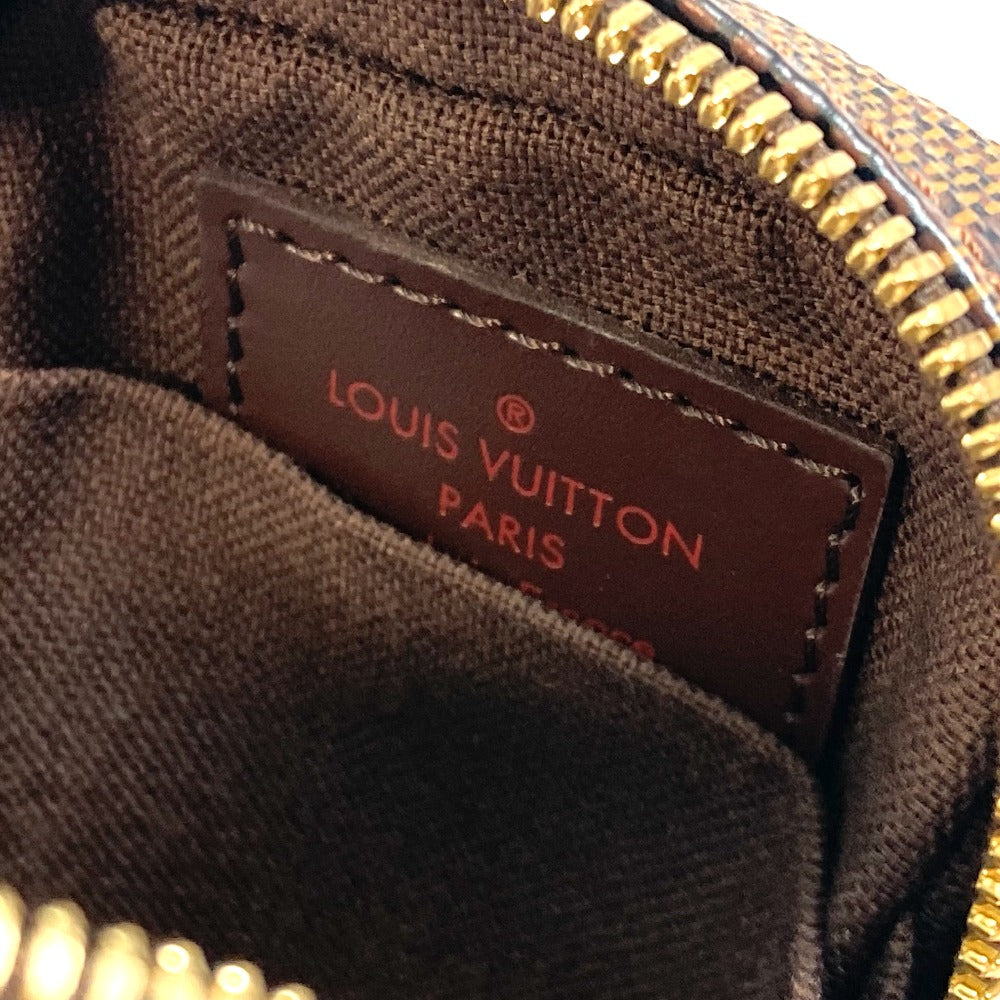 LOUIS VUITTON Shoulder Bag N61738 Damier canvas Brown Damier Etui Okapi Women Used Authentic