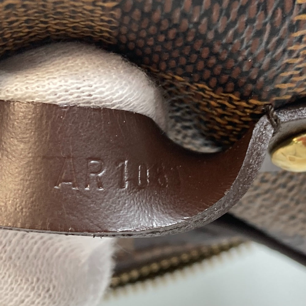 LOUIS VUITTON Shoulder Bag N61738 Damier canvas Brown Damier Etui Okapi Women Used Authentic