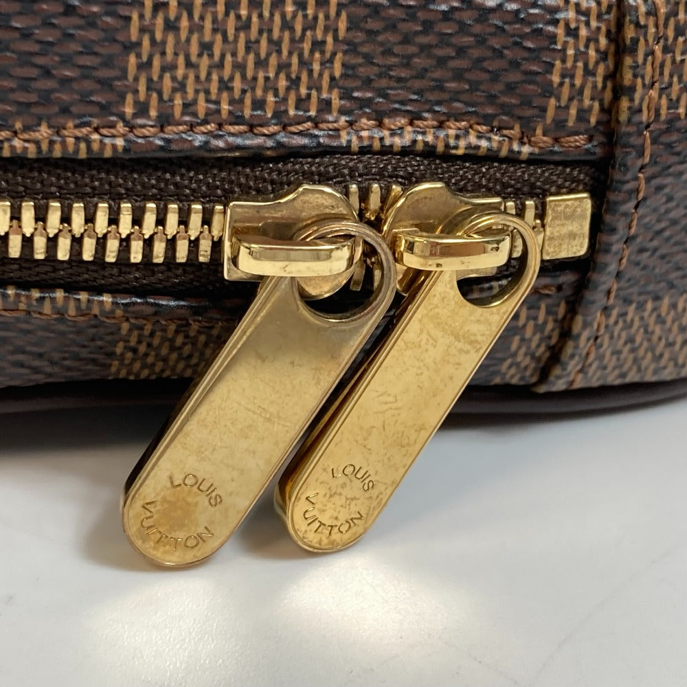 LOUIS VUITTON Shoulder Bag N61738 Damier canvas Brown Damier Etui Okapi Women Used Authentic