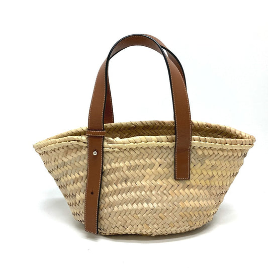 LOEWE Handbag straw leather raffia beige Shoulder Bag Tote Bag basket bag basket bag
