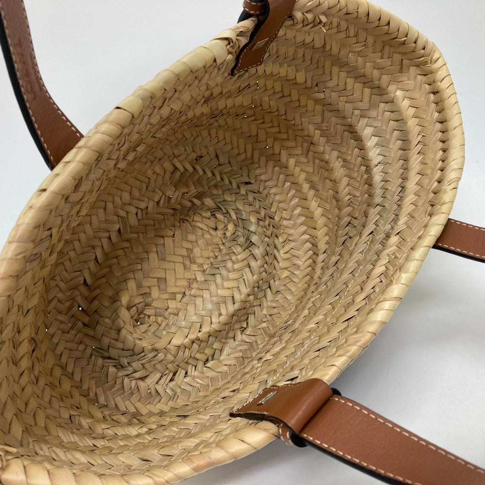 LOEWE Handbag straw leather raffia beige Shoulder Bag Tote Bag basket bag basket bag