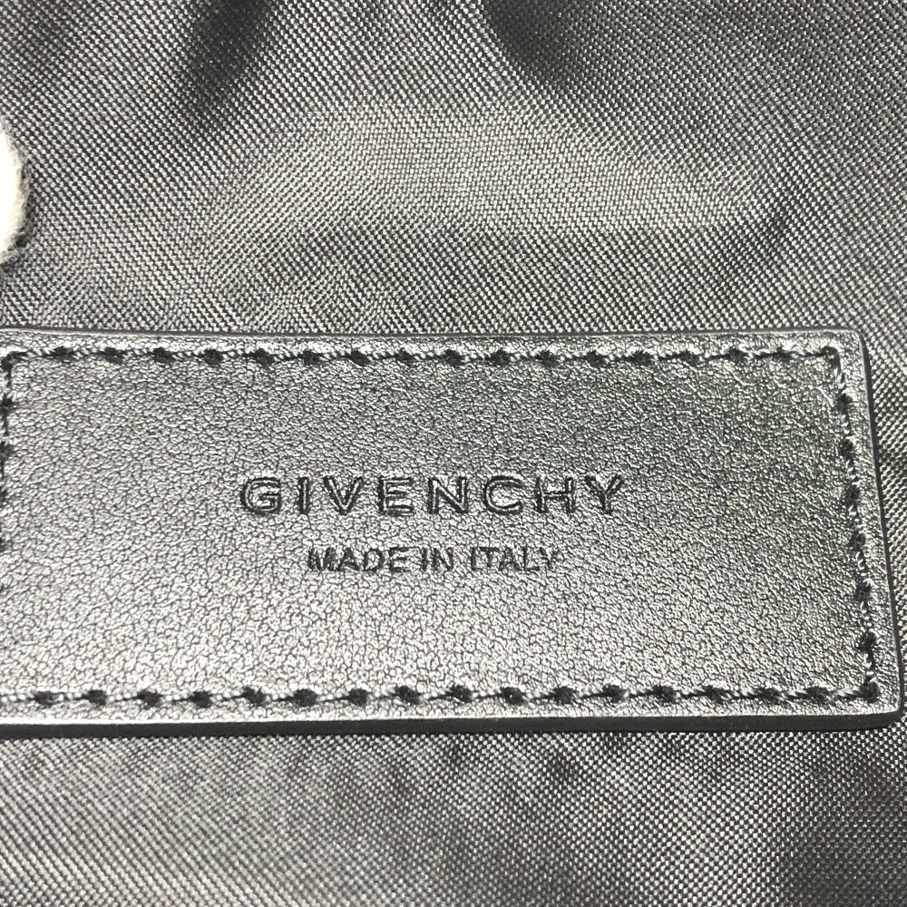 GIVENCHY Sling bag Nylon / leather black logo Waist bag