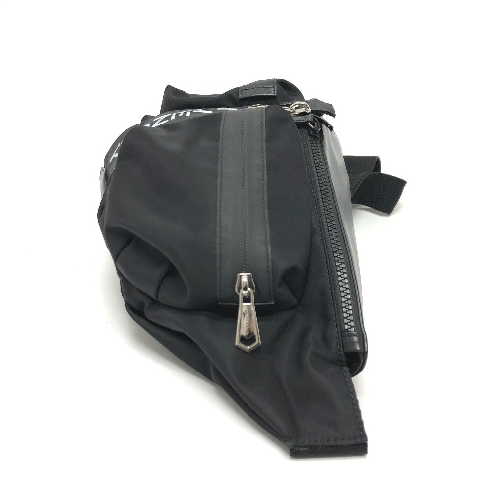 GIVENCHY Sling bag Nylon / leather black logo Waist bag
