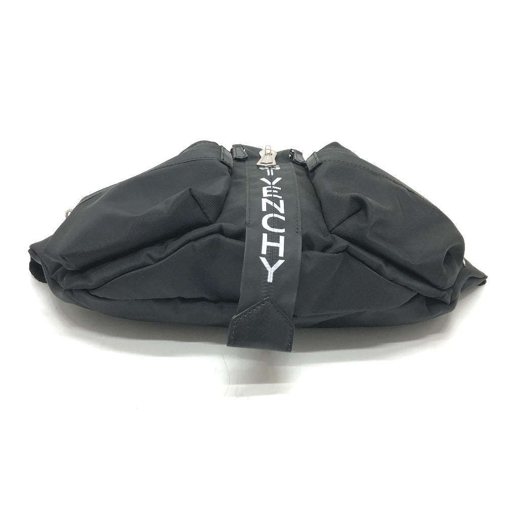 GIVENCHY Sling bag Nylon / leather black logo Waist bag