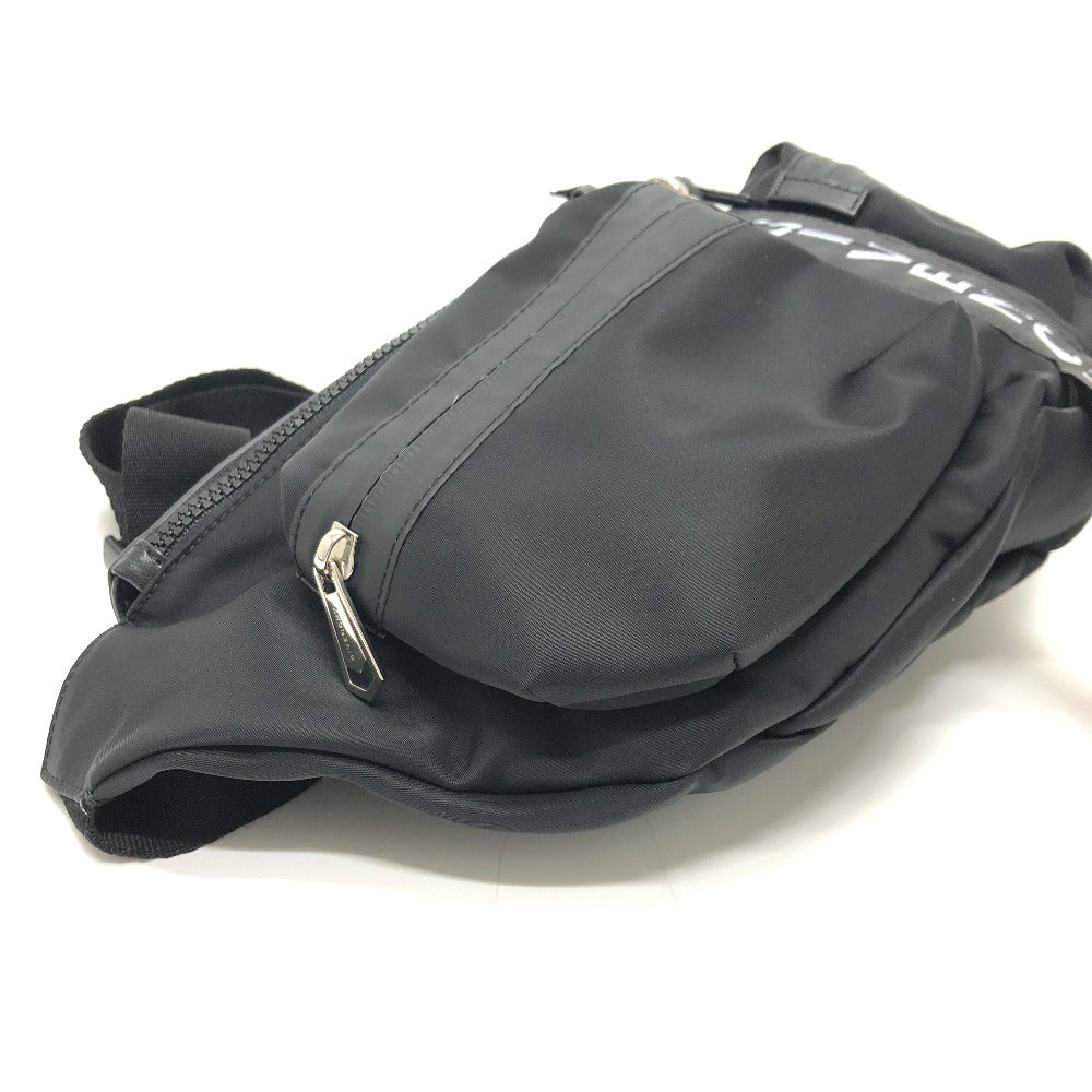 GIVENCHY Sling bag Nylon / leather black logo Waist bag