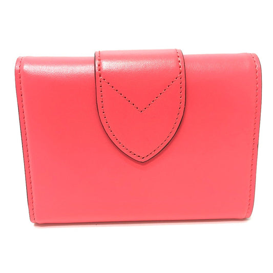 LOUIS VUITTON Trifold wallet M69177 leather pink LV circle Portefeuille LV Pont Neuf Compact