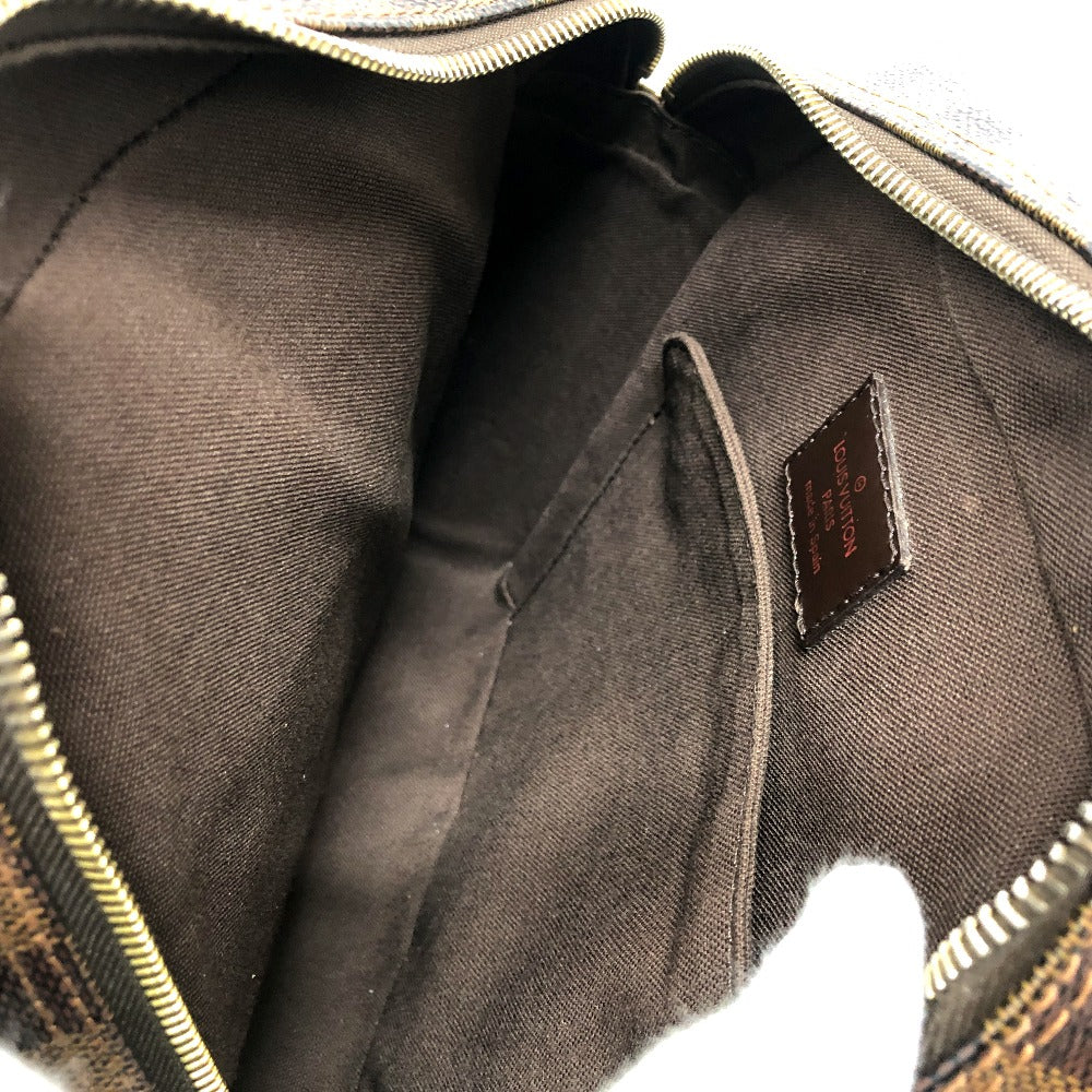 LOUIS VUITTON Shoulder Bag N41442 Damier canvas Brown Damier Olaf PM Women Used Authentic