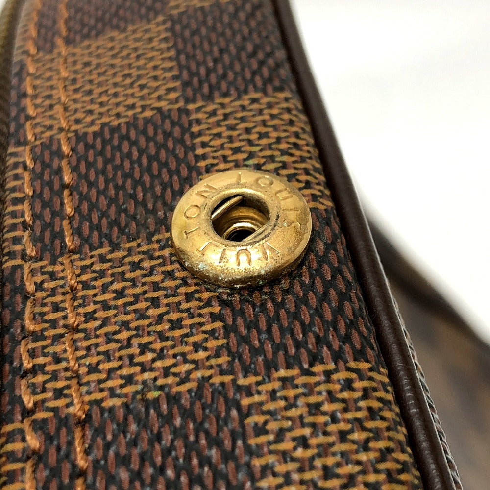 LOUIS VUITTON Shoulder Bag N41442 Damier canvas Brown Damier Olaf PM Women Used Authentic