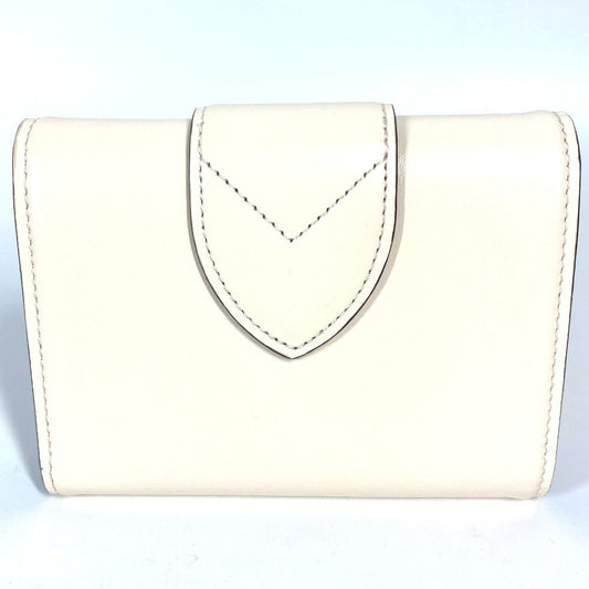 LOUIS VUITTON Trifold wallet M69176 leather beige LV Pont Neuf Compact Women Used Authentic