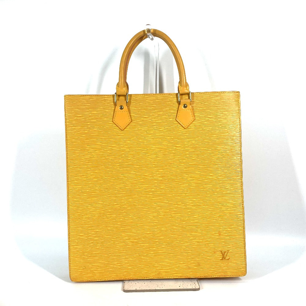 LOUIS VUITTON Handbag M52079 Epi Leather yellow Epi Sac Plat