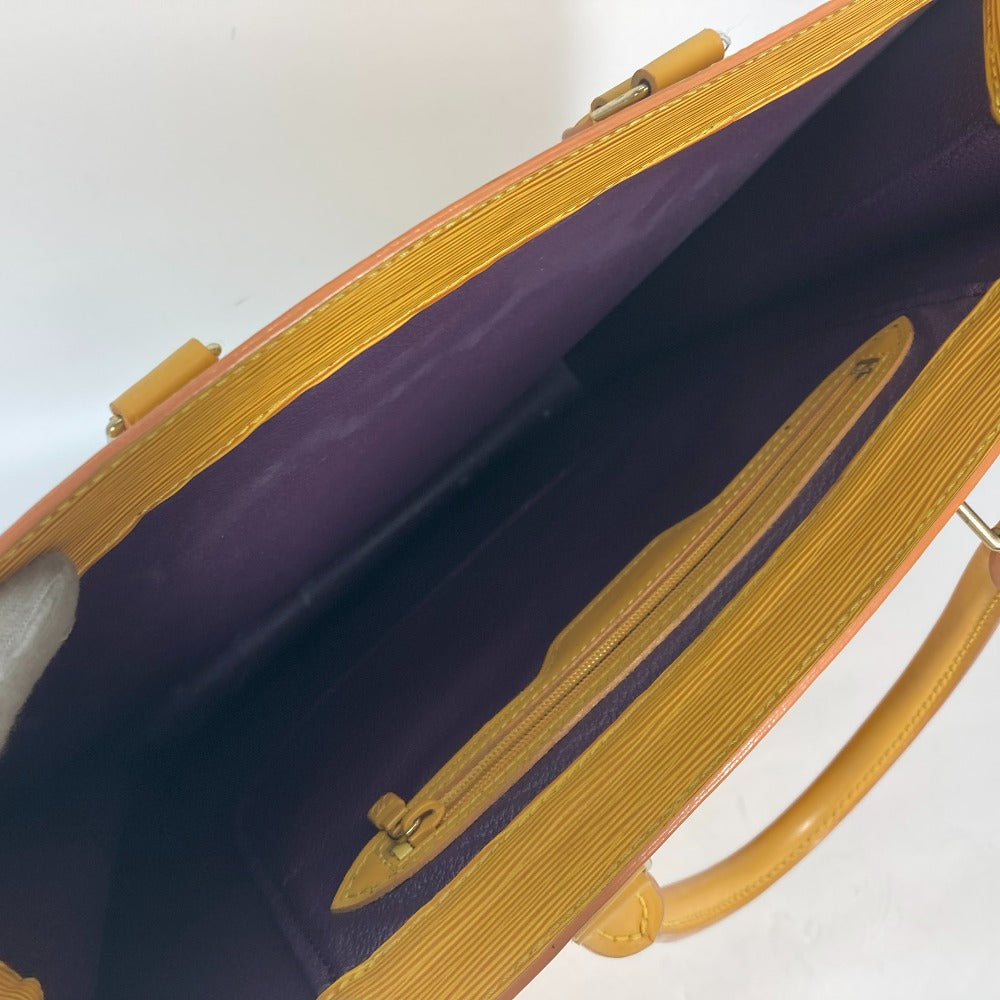 LOUIS VUITTON Handbag M52079 Epi Leather yellow Epi Sac Plat