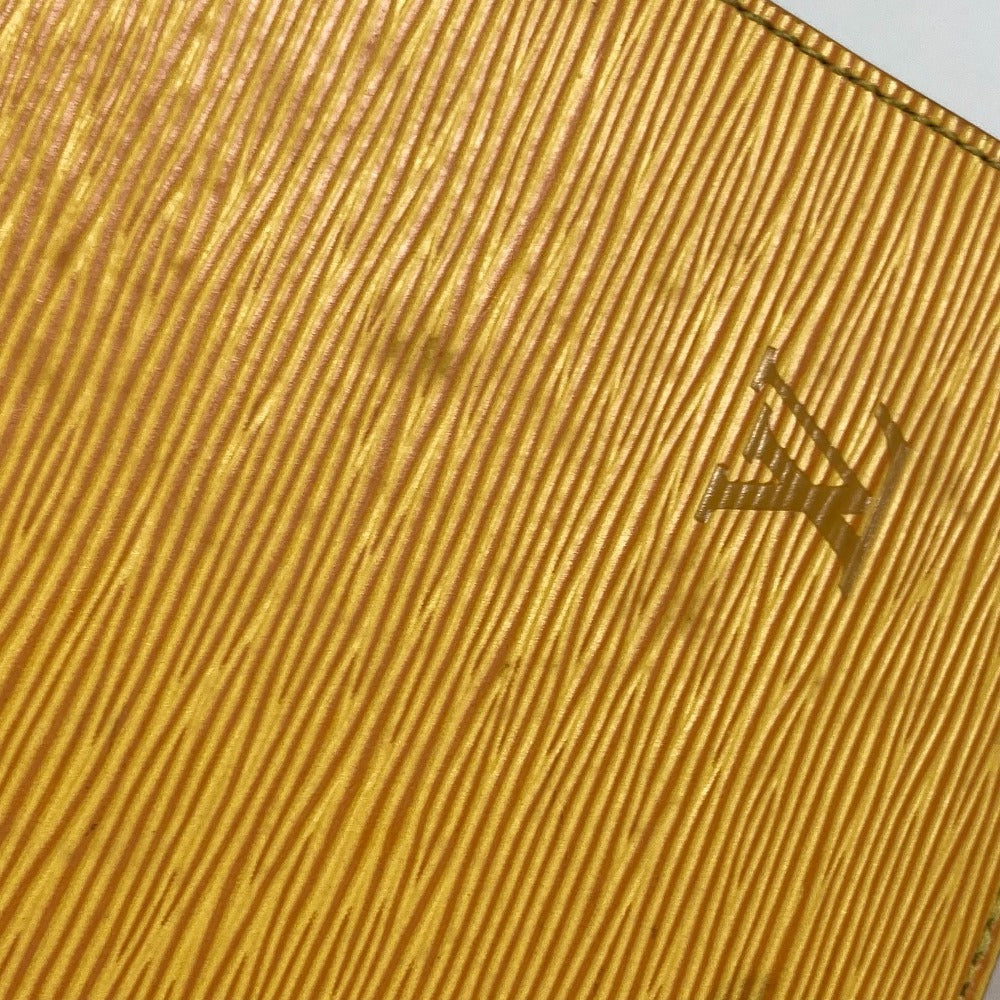 LOUIS VUITTON Handbag M52079 Epi Leather yellow Epi Sac Plat