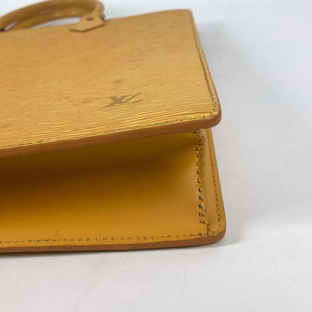 LOUIS VUITTON Handbag M52079 Epi Leather yellow Epi Sac Plat