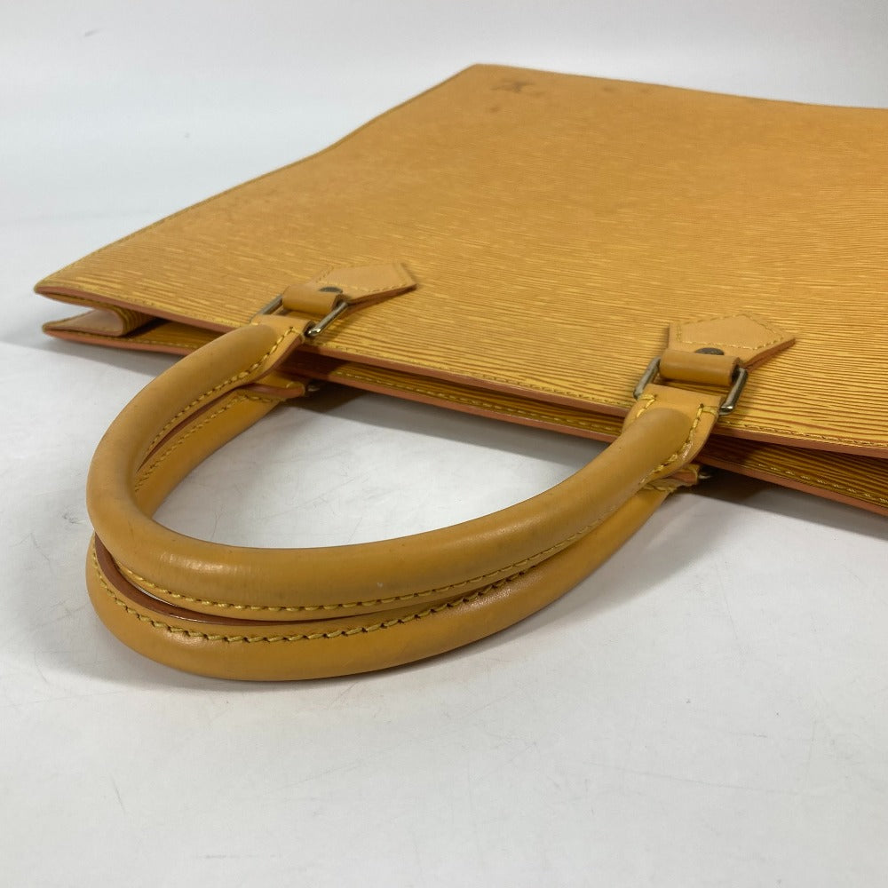 LOUIS VUITTON Handbag M52079 Epi Leather yellow Epi Sac Plat