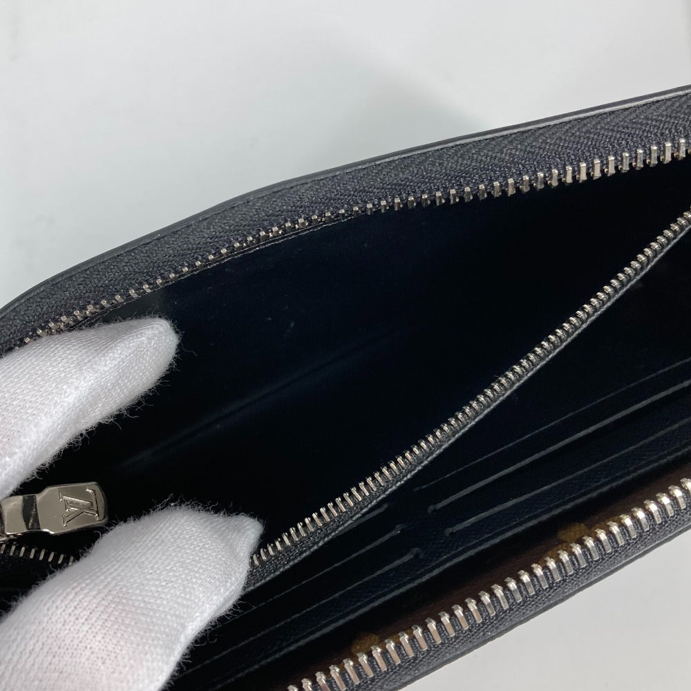 LOUIS VUITTON Long Wallet Purse M69407 Monogram macacer canvas Brown Monogram macacer Zippy Dragonne mens Used Authentic