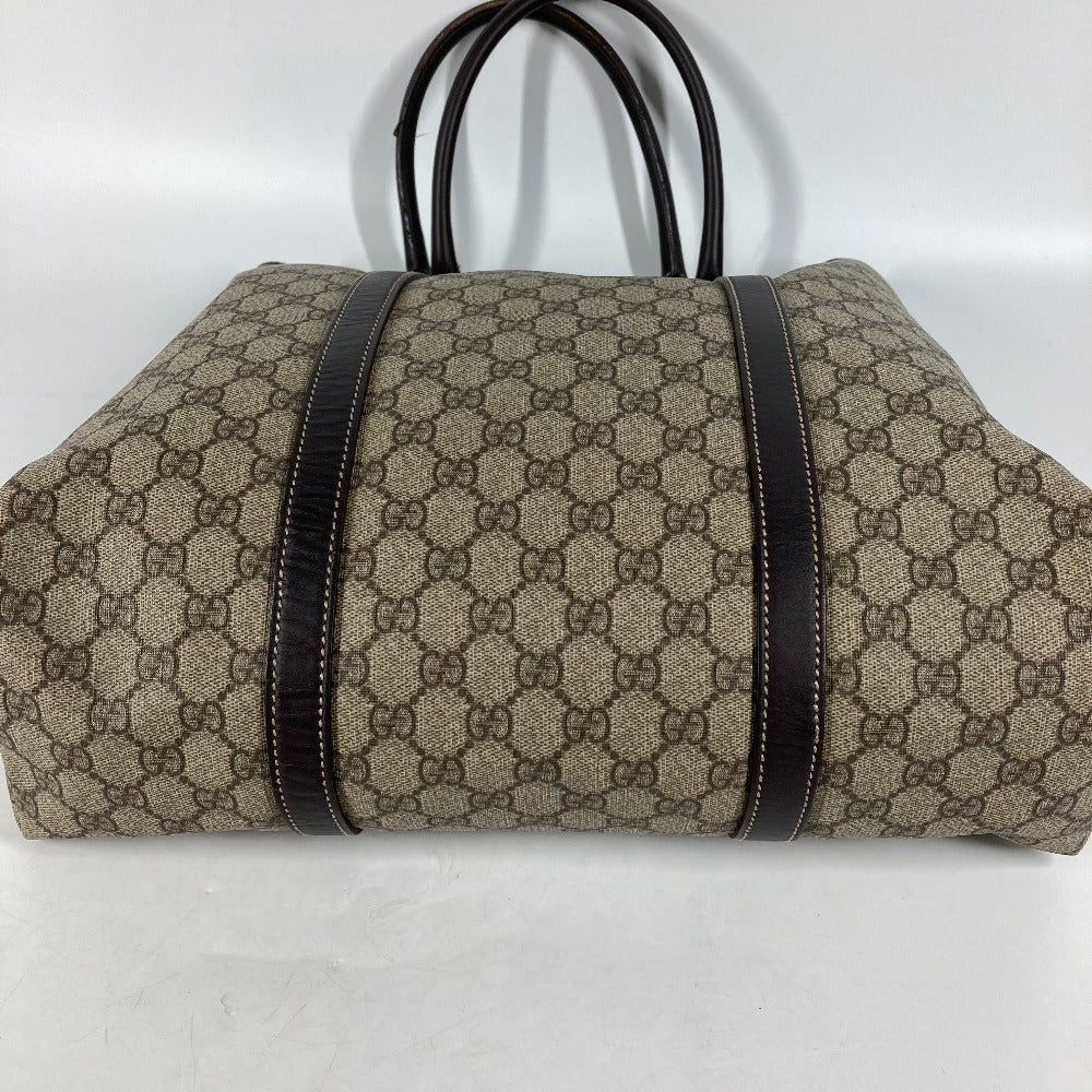 GUCCI Shoulder Bag 228668 PVC leather beige GG plus vertical mens(Unisex) Used Authentic