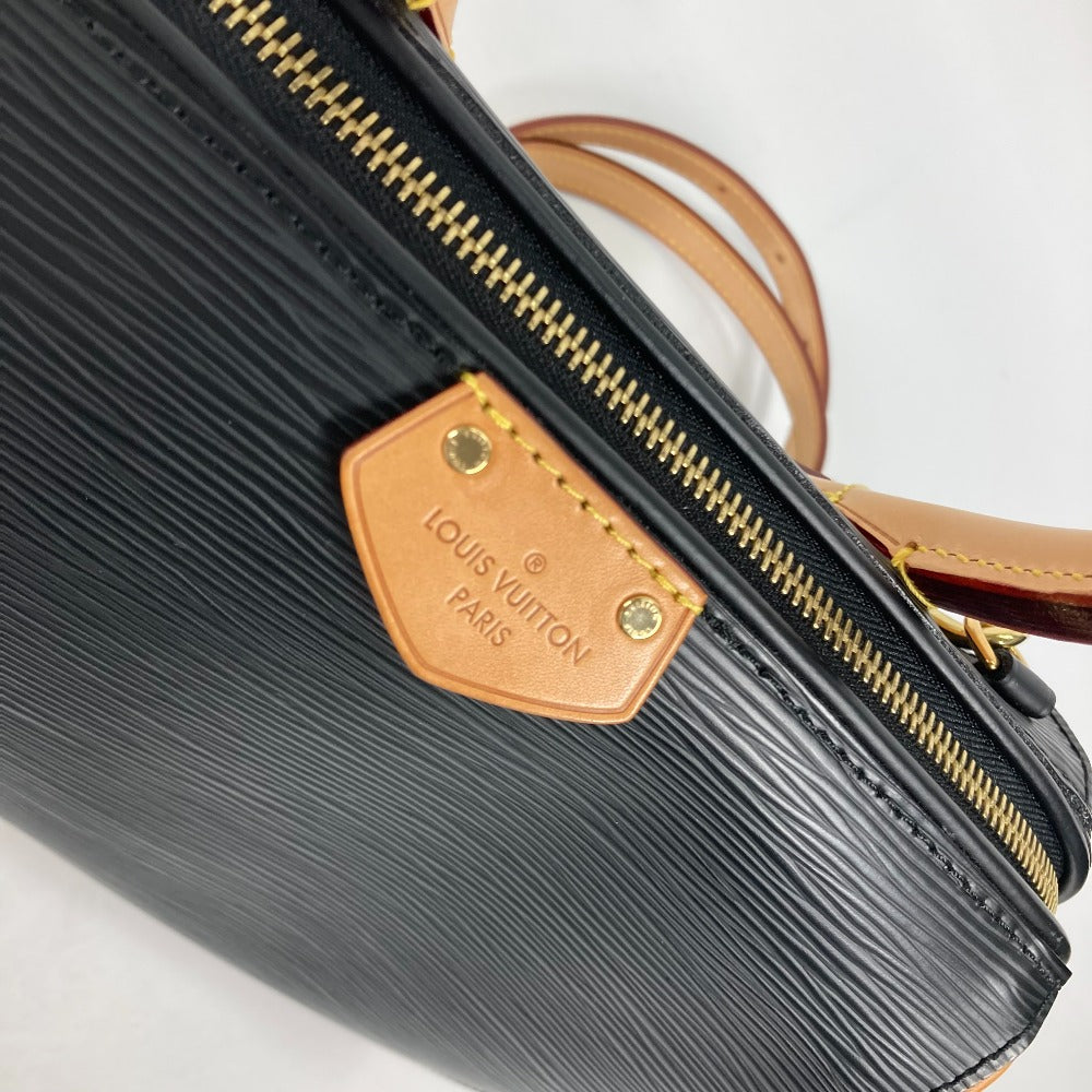LOUIS VUITTON Handbag M93245 Epi Leather black Epi Bag Crossbody Dog PM Women Used Authentic