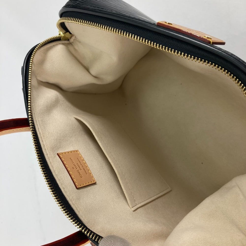 LOUIS VUITTON Handbag M93245 Epi Leather black Epi Bag Crossbody Dog PM Women Used Authentic
