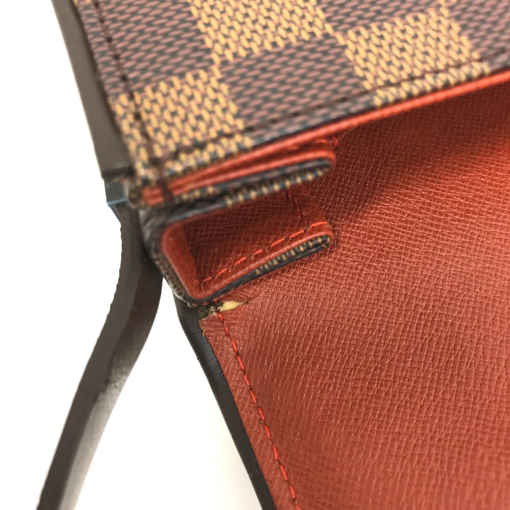 LOUIS VUITTON Shoulder Bag N51160 Damier canvas Brown Damier Tribeca Ron Women Used Authentic