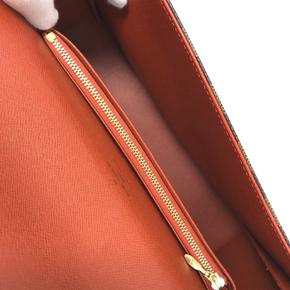LOUIS VUITTON Shoulder Bag N51160 Damier canvas Brown Damier Tribeca Ron Women Used Authentic