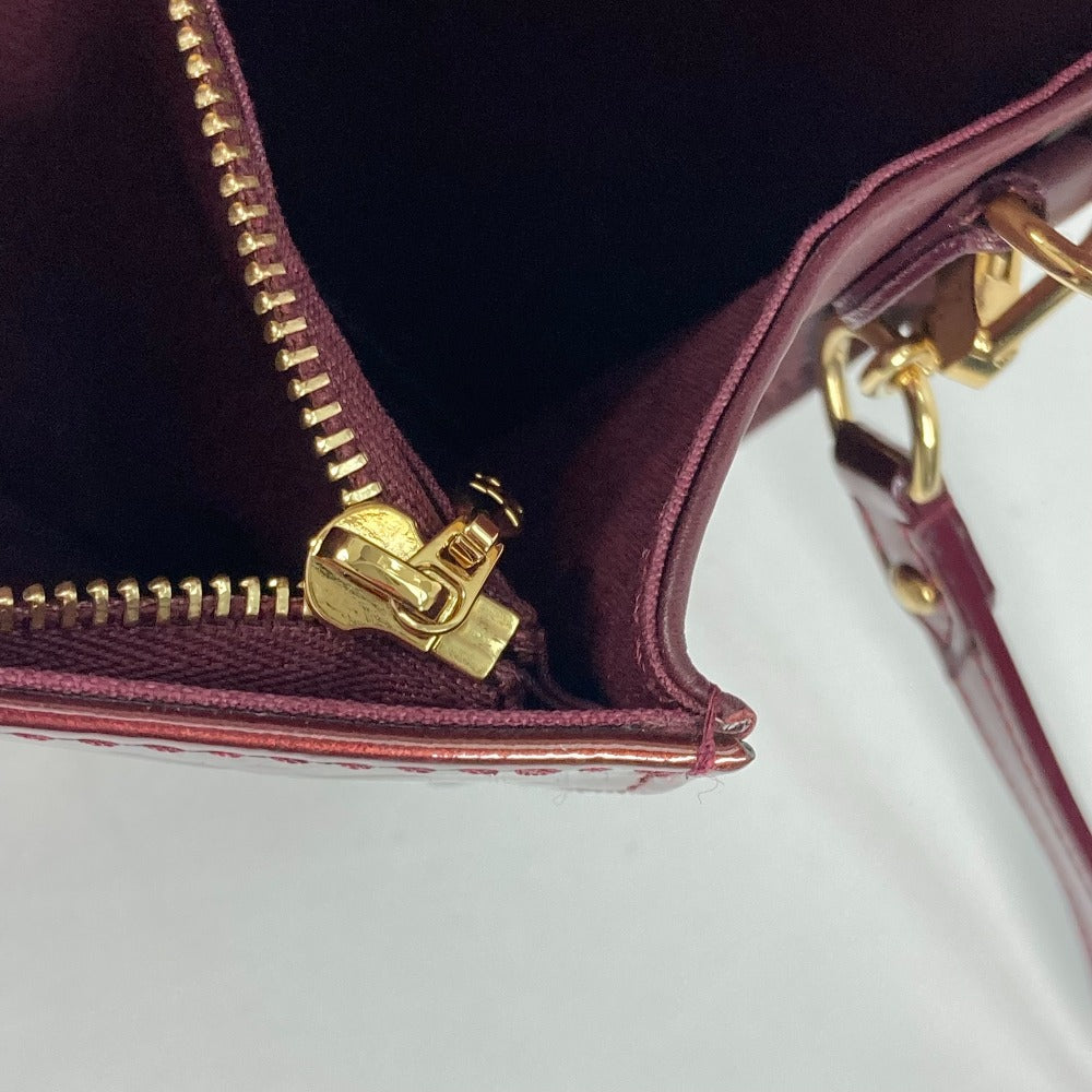 LOUIS VUITTON Clutch bag M91547 Monogram Vernis purple Monogram Vernis Rossmore PM Women Used Authentic