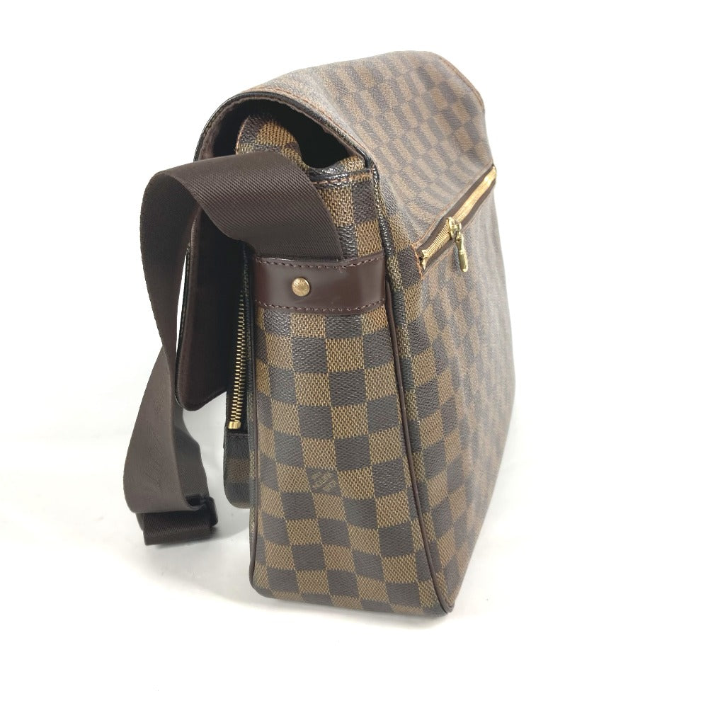 LOUIS VUITTON Shoulder Bag N51125 Damier canvas Brown Damier Messenger Melwil Women Used Authentic