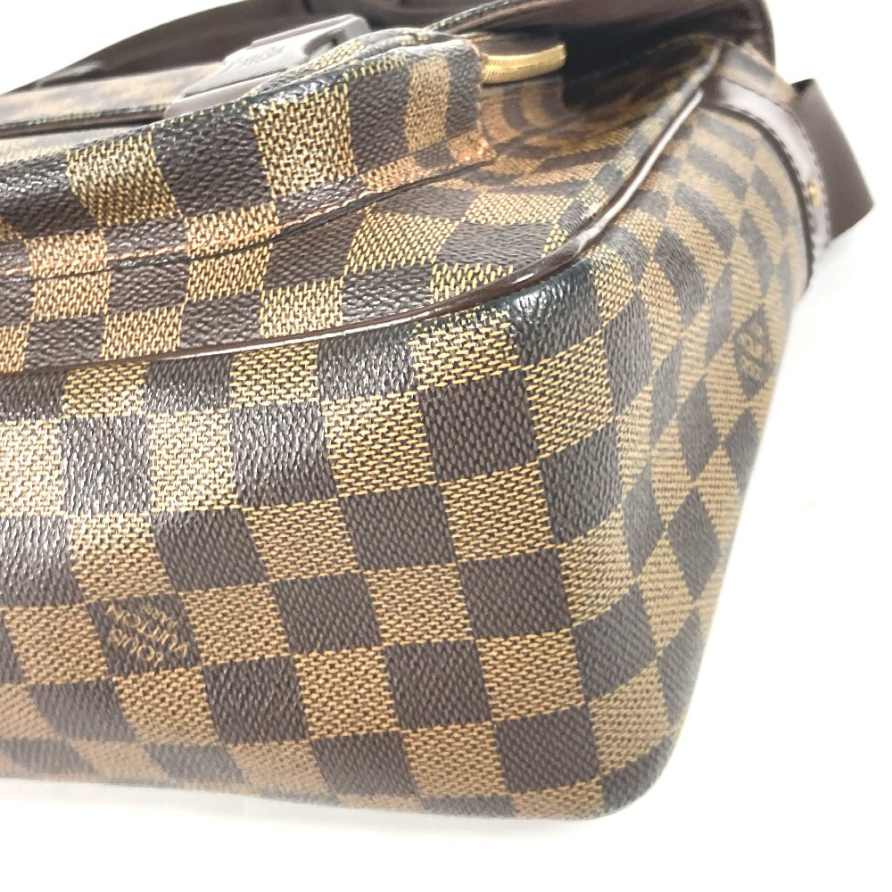 LOUIS VUITTON Shoulder Bag N51125 Damier canvas Brown Damier Messenger Melwil Women Used Authentic