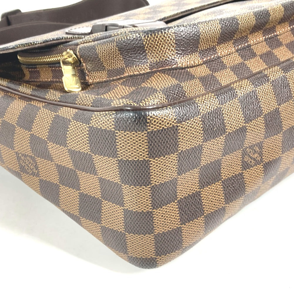 LOUIS VUITTON Shoulder Bag N51125 Damier canvas Brown Damier Messenger Melwil Women Used Authentic