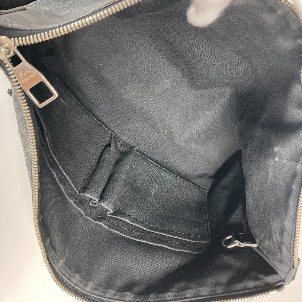 LOUIS VUITTON Shoulder Bag N41106 Damier Grafitto Canvas black Damier Grafitte Mick MM mens Used Authentic