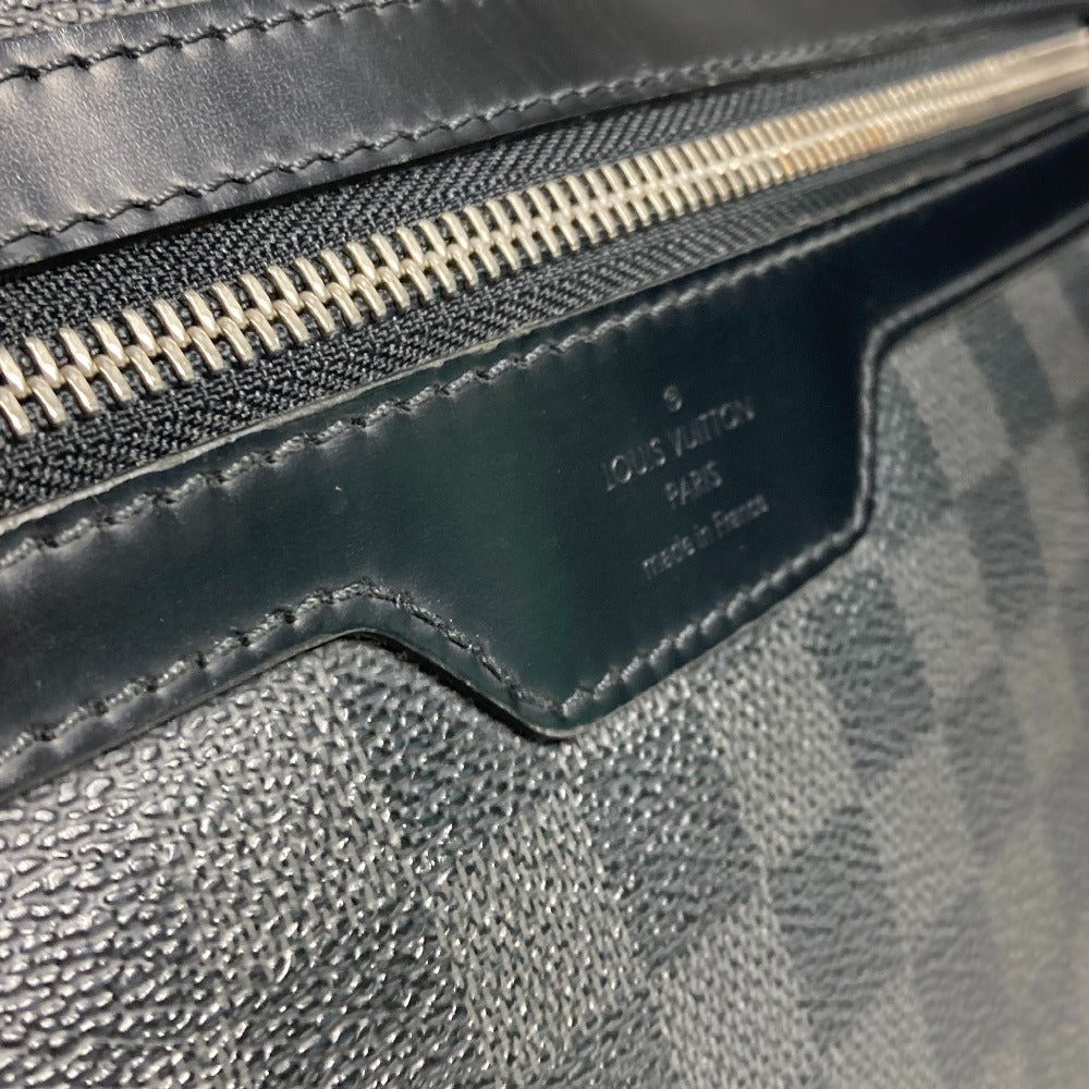 LOUIS VUITTON Shoulder Bag N41106 Damier Grafitto Canvas black Damier Grafitte Mick MM mens Used Authentic