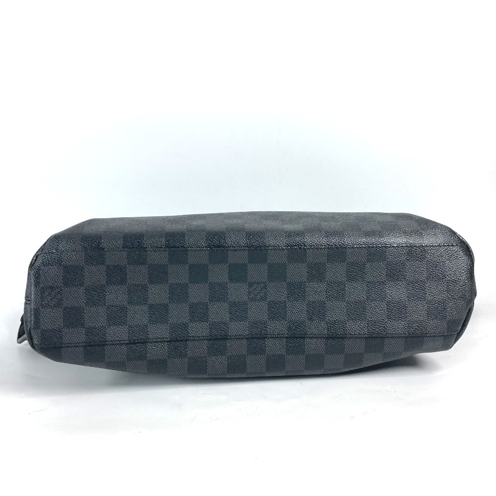 LOUIS VUITTON Shoulder Bag N41106 Damier Grafitto Canvas black Damier Grafitte Mick MM mens Used Authentic