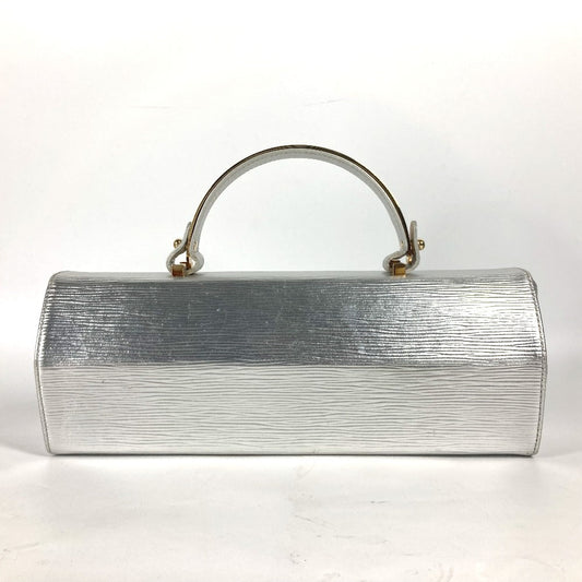 LOUIS VUITTON Handbag M92183 Epi Leather Silver Epi Galaxia Women Used Authentic