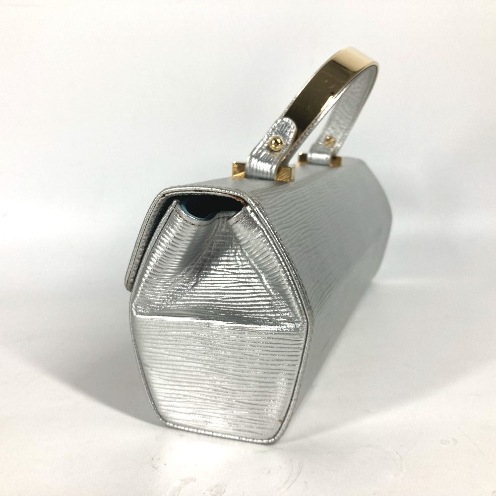 LOUIS VUITTON Handbag M92183 Epi Leather Silver Epi Galaxia Women Used Authentic