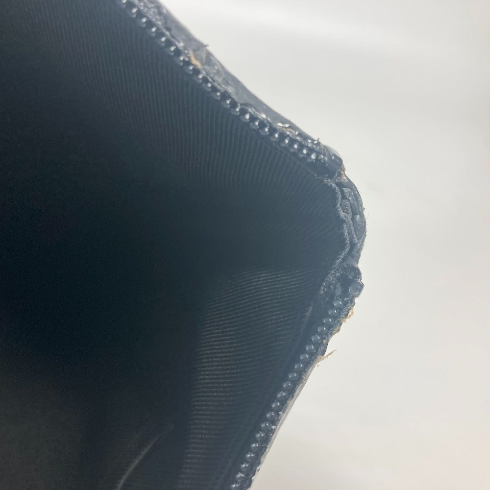 LOUIS VUITTON Clutch bag M30086 Taiga Leather black Taiga Pochette Apollo mens Used Authentic