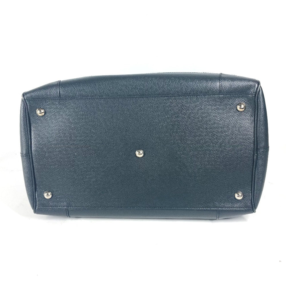 LOUIS VUITTON Boston Duffel bag M31152 Taiga Leather black Taiga Stanislav unisex(Unisex) Used Authentic